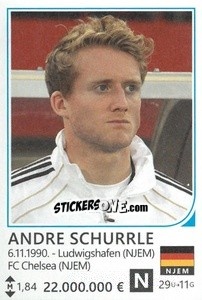 Sticker Andre Schurrle - Brazil 2014 - Rafo