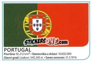 Sticker Flag - Brazil 2014 - Rafo