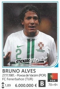 Sticker Bruno Alves - Brazil 2014 - Rafo
