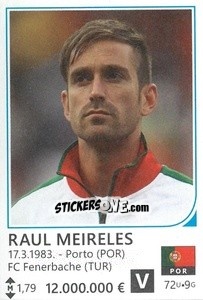 Sticker Raul Meireles - Brazil 2014 n. 396 - Rafo