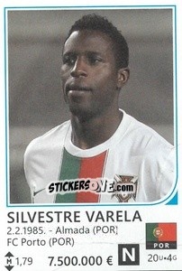 Sticker Silvestre Varela - Brazil 2014 - Rafo