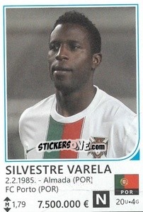Sticker Silvestre Varela - Brazil 2014 n. 400 - Rafo