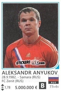 Sticker Aleksandr Anyukov