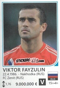 Sticker Viktor Fayzulin - Brazil 2014 - Rafo
