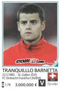 Sticker Tranquillo Barnetta - Brazil 2014 - Rafo