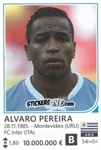 Sticker Alvaro Pereira - Brazil 2014 - Rafo