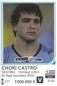 Sticker Chori Castro - Brazil 2014 - Rafo