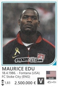 Cromo Maurice Edu