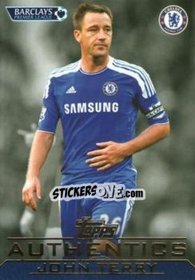 Sticker John Terry - Authentics Trading Cards 2011-2012 - Topps