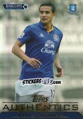 Sticker Tim Cahill - Authentics Trading Cards 2011-2012 n. 17 - Topps