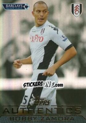 Figurina Bobby Zamora - Authentics Trading Cards 2011-2012 - Topps