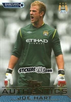 Sticker Joe Hart - Authentics Trading Cards 2011-2012 - Topps