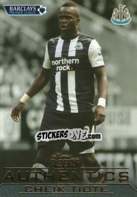 Cromo Cheik Tiote - Authentics Trading Cards 2011-2012 - Topps