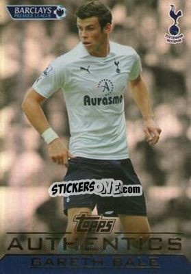 Sticker Gareth Bale - Authentics Trading Cards 2011-2012 n. 42 - Topps