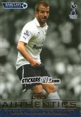 Sticker Rafael van der Vaart - Authentics Trading Cards 2011-2012 - Topps