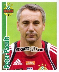 Sticker Pacult (Trainer) - Österreichische Fußball-Bundesliga 2009-2010 n. 35 - Panini