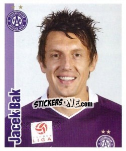 Sticker Jacek Bak - Österreichische Fußball-Bundesliga 2009-2010 n. 68 - Panini