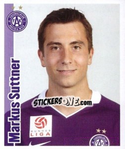 Figurina Suttner - Österreichische Fußball-Bundesliga 2009-2010 n. 72 - Panini