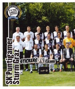 Sticker Team - Österreichische Fußball-Bundesliga 2009-2010 n. 87 - Panini