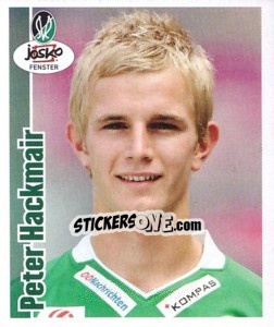 Figurina Hackmair - Österreichische Fußball-Bundesliga 2009-2010 n. 129 - Panini