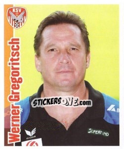 Sticker Gregoritsch (Trainer) - Österreichische Fußball-Bundesliga 2009-2010 - Panini