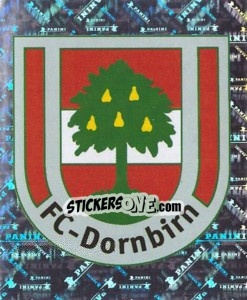 Cromo FC Mohrenbrau Dornbirn (Wappen) - Österreichische Fußball-Bundesliga 2009-2010 - Panini