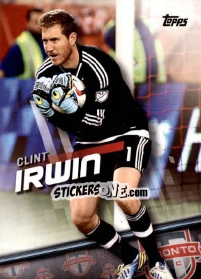Sticker Clint Irwin - MLS 2016 n. 5 - Topps