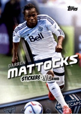 Sticker Darren Mattocks - MLS 2016 n. 7 - Topps