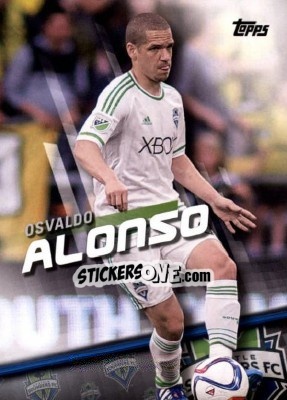 Cromo Osvaldo Alonso - MLS 2016 - Topps