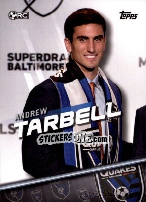 Sticker Andrew Tarbell - MLS 2016 n. 13 - Topps