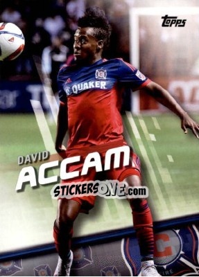 Sticker David Accam - MLS 2016 - Topps