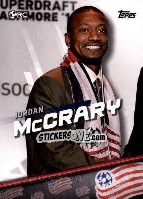 Sticker Jordan McCrary - MLS 2016 - Topps