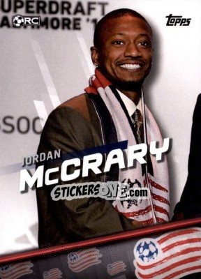 Sticker Jordan McCrary - MLS 2016 n. 32 - Topps