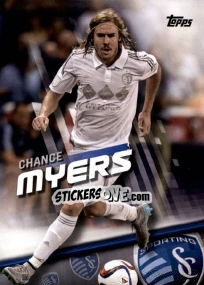 Cromo Chance Myers - MLS 2016 - Topps