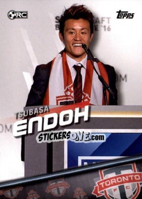 Cromo Tsubasa Endoh - MLS 2016 - Topps