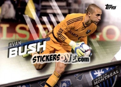 Sticker Evan Bush - MLS 2016 n. 38 - Topps