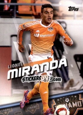 Sticker Lionel Miranda - MLS 2016 - Topps