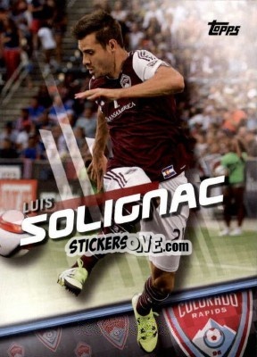 Sticker Luis Solignac - MLS 2016 n. 54 - Topps