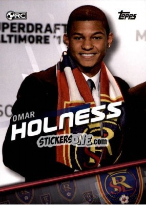 Sticker Omar Holness - MLS 2016 n. 58 - Topps