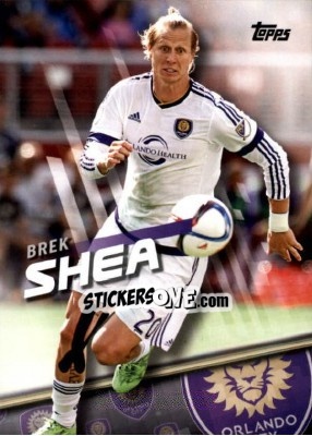 Sticker Brek Shea - MLS 2016 - Topps