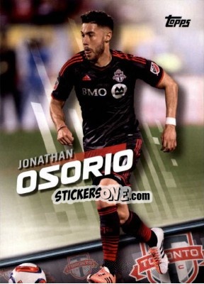 Cromo Jonathan Osorio - MLS 2016 - Topps