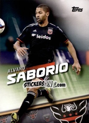 Sticker Alvaro Saborio - MLS 2016 - Topps