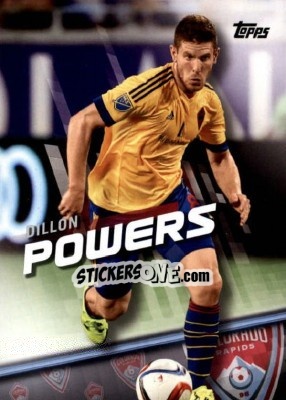 Sticker Dillon Powers - MLS 2016 - Topps