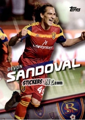 Cromo Devon Sandoval - MLS 2016 - Topps