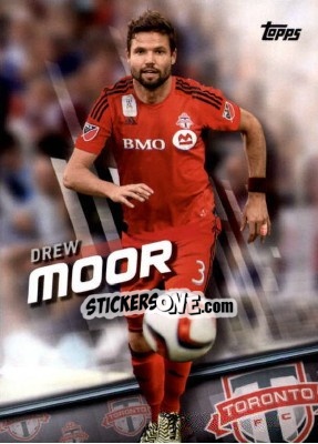 Sticker Drew Moor - MLS 2016 n. 79 - Topps