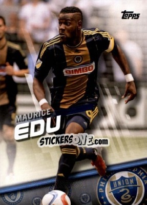 Cromo Maurice Edu - MLS 2016 - Topps