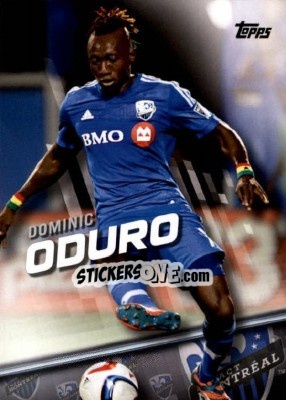 Sticker Dominic Oduro - MLS 2016 - Topps