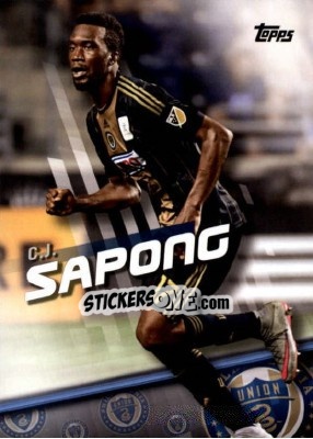 Sticker C.J. Sapong - MLS 2016 - Topps
