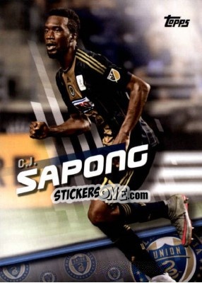 Sticker C.J. Sapong - MLS 2016 n. 90 - Topps