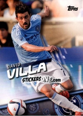Sticker David Villa - MLS 2016 n. 100 - Topps